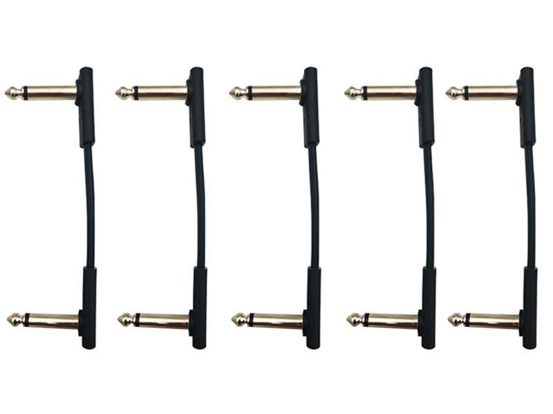 Qable Flat Patch Cable 5 cm / 2 inches - 5pcs