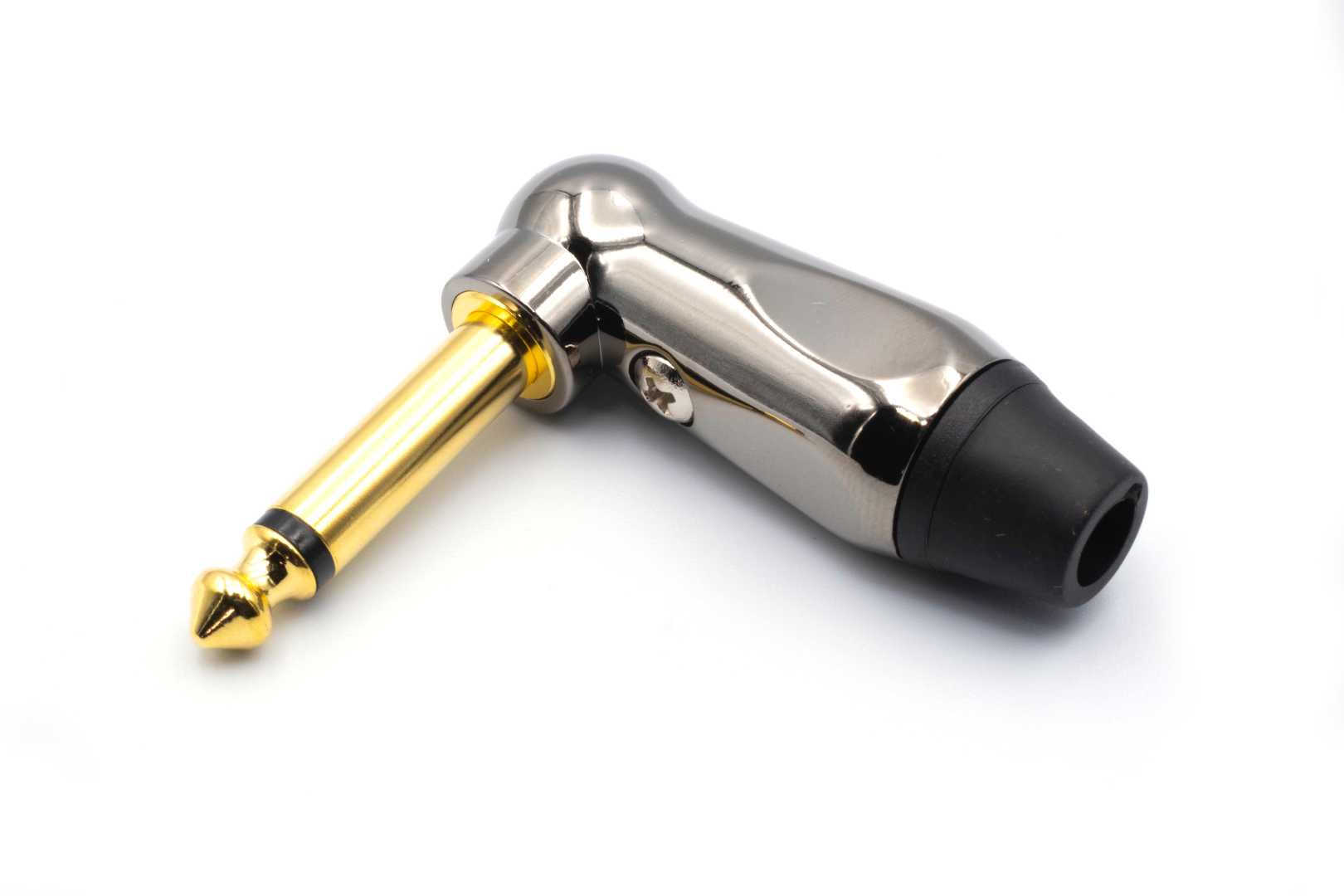 Qable Solderless Instrument Cable Kit Angled Straight Plugs