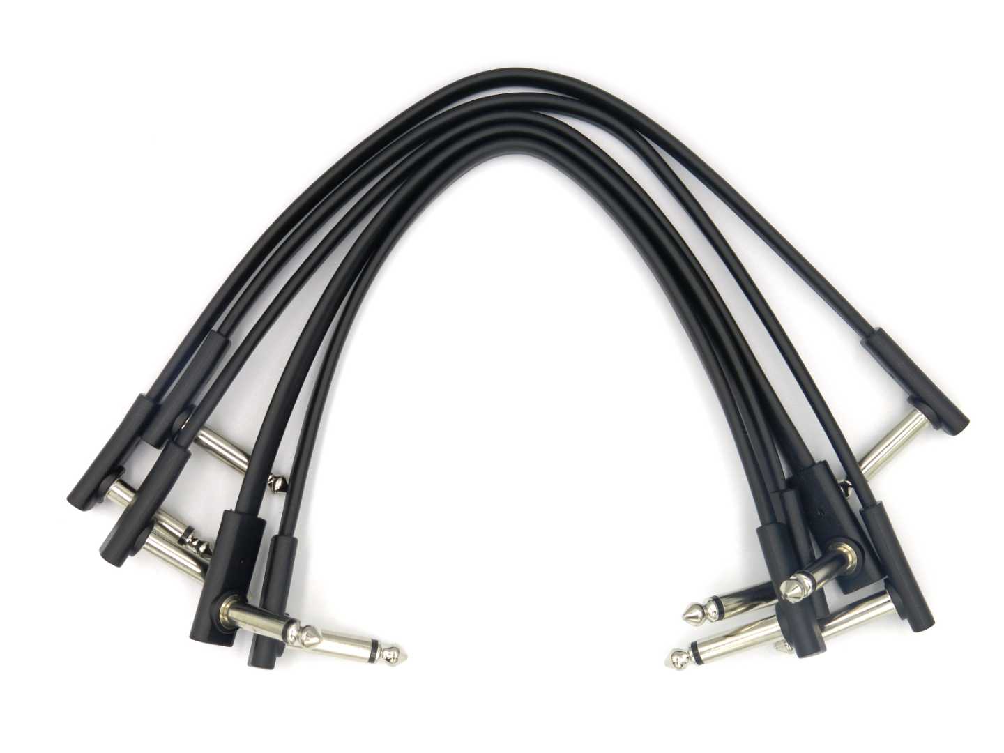 Qable Flat Patch Cable 25 cm / 10 inches - 5pcs