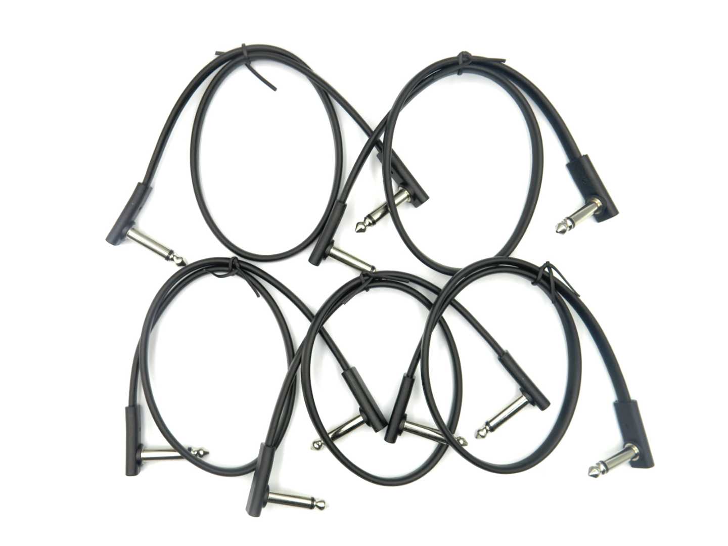 Qable Flat Patch Cable 45 cm / 18 inches - 5pcs