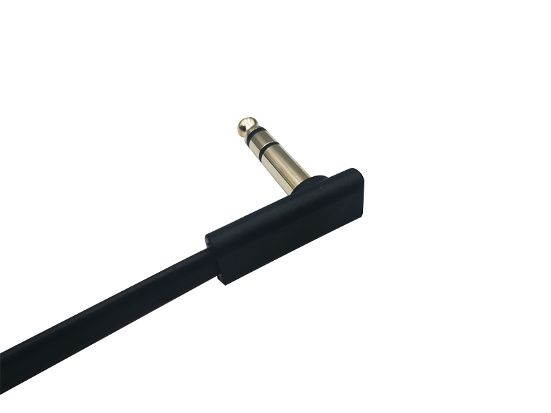 Qable Flat Patch Cable TRS Stereo variations