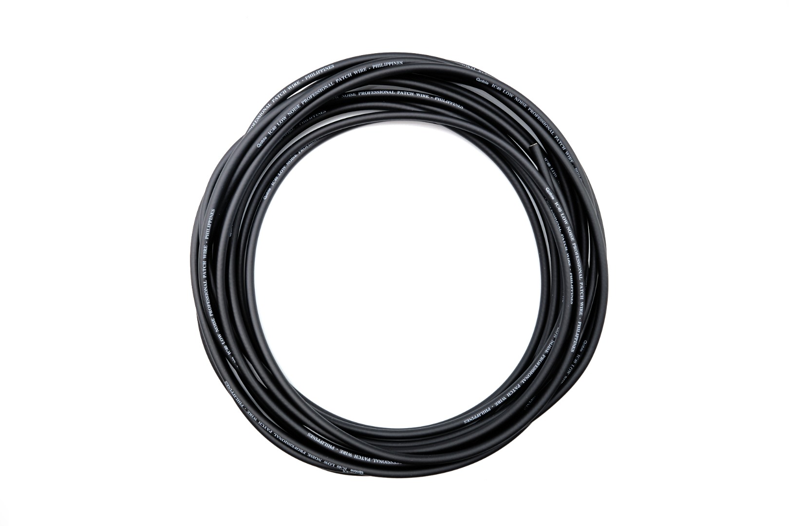 Qable IC40 Mono Thin Instrument / Pedalboard Wire