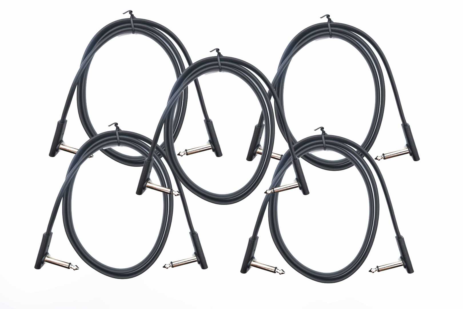 Qable Flat Patch Cable 90 cm / 36 inches - 5pcs