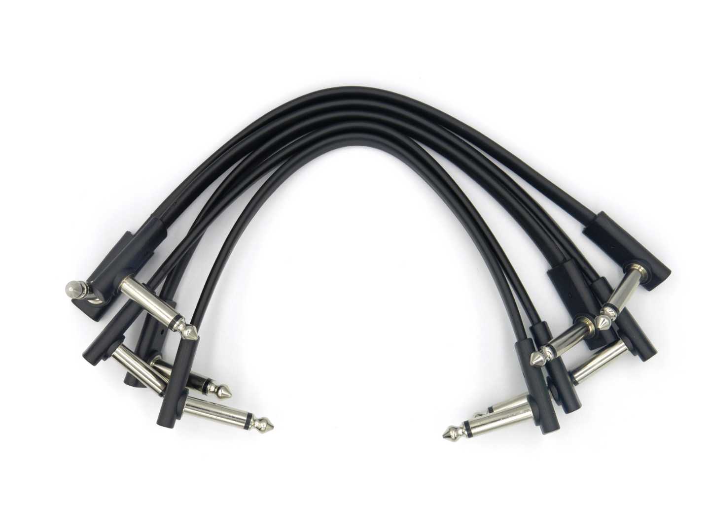 Qable Flat Patch Cable 15 cm / 6 inches - 5pcs