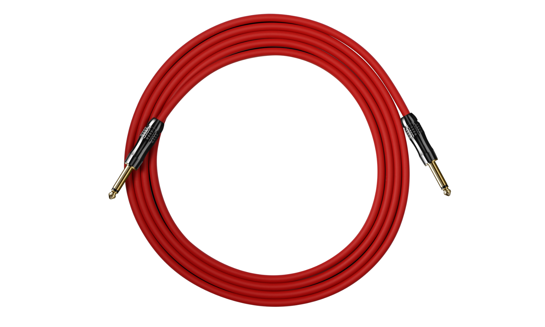 Valeton VGC-3r Premium Instrument Guitar Cable 3meter / 10 feet Red