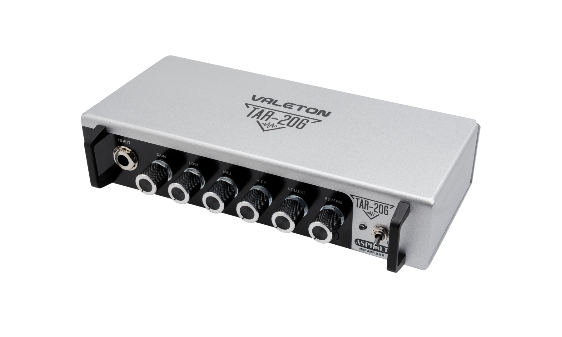 Valeton TAR-20G Guitar PreAmp with Reverb Distortion Overdrive Asphalt Amplifier Head with CAB SIM